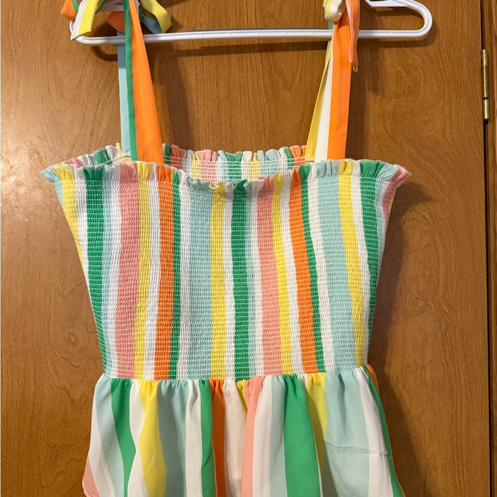 Chance or Fate Multicolor Striped Tank Top